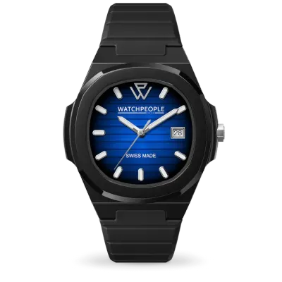 WP7 - Solid - Sili - Black - Blue radial