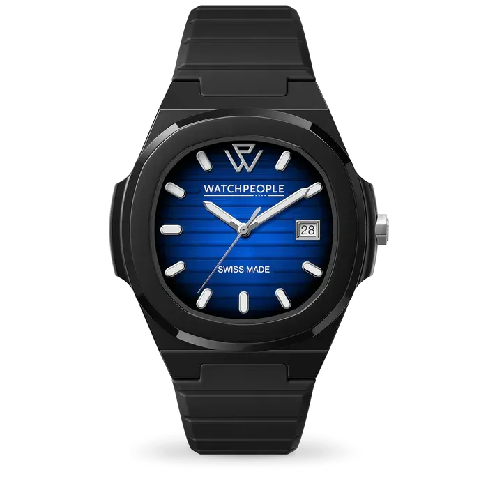 WP7 - Solid - Sili - Black - Blue radial