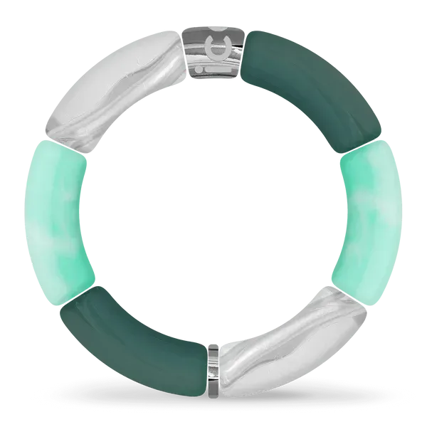 Bella bracelet - Turquoise green