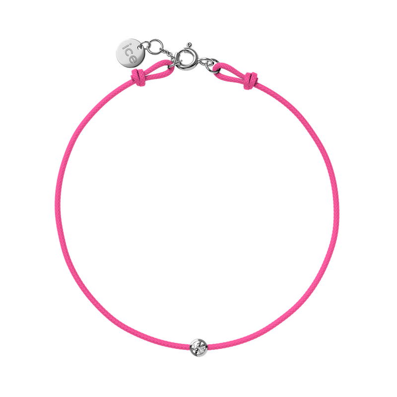 Diamond bracelet - Neon pink - KID