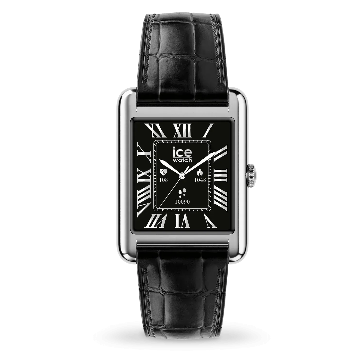 ICE smart TKS 2.0 rectangular 1.41 Silver Black
