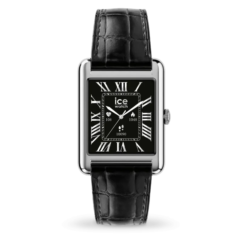 ICE smart TKS 2.0 rectangular 1.41 Silver Black