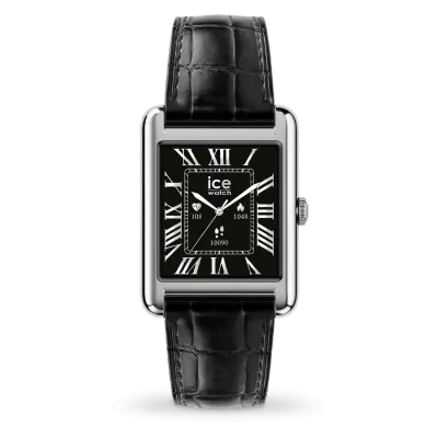 ICE smart TKS 2.0 rectangular 1.41 Silver Black