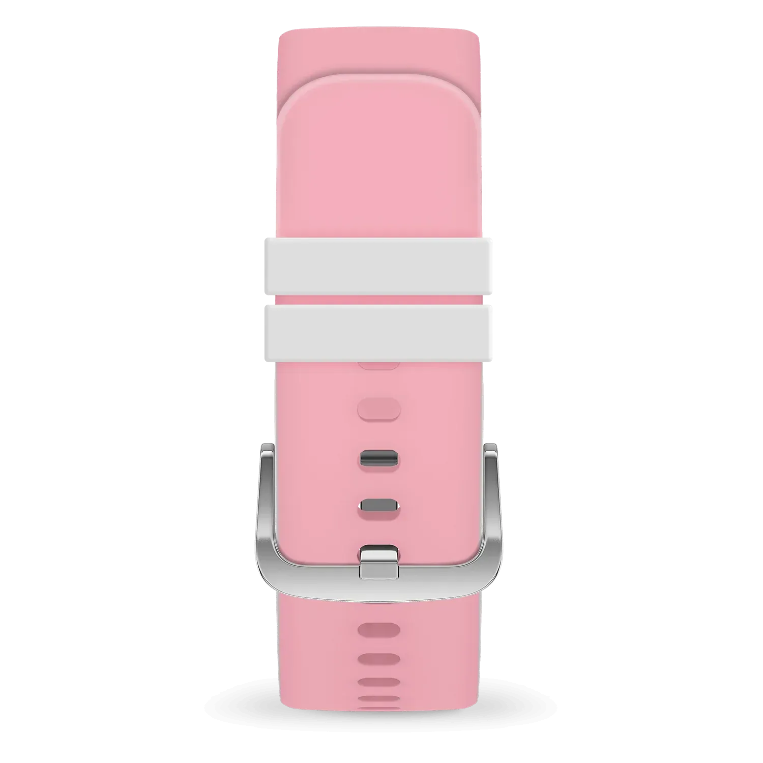Band - ICE smart junior - Pink white - Silver bkl