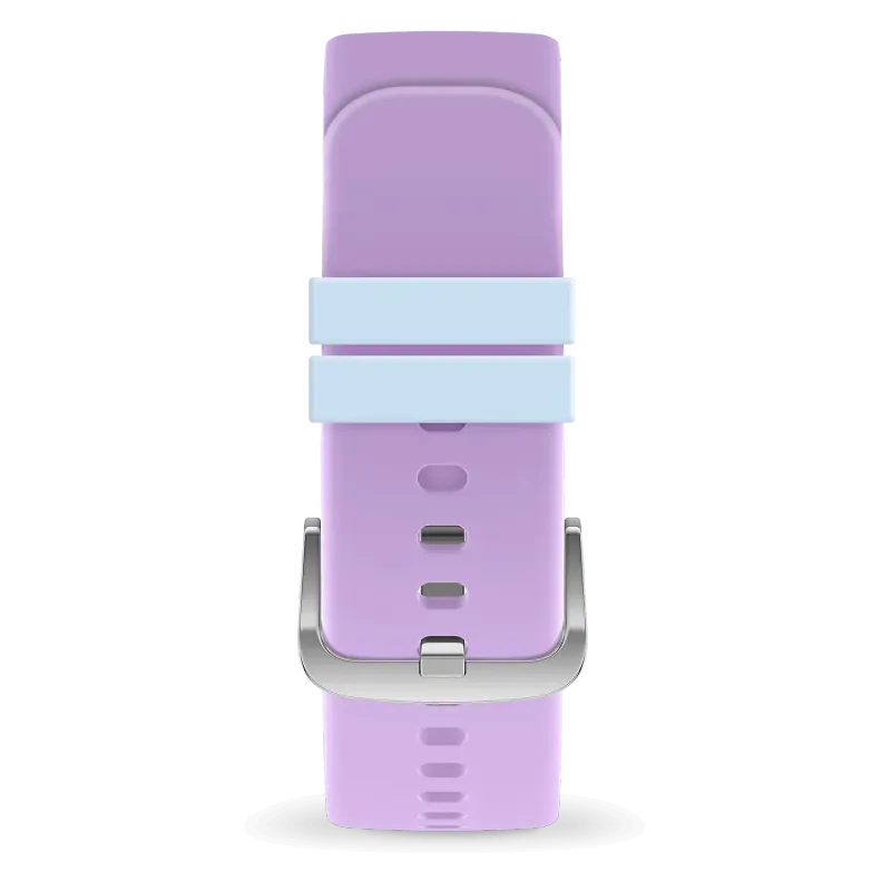 Band - ICE smart junior - Purple blue  - Silver bkl
