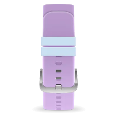 Band - ICE smart junior - Purple blue  - Silver bkl