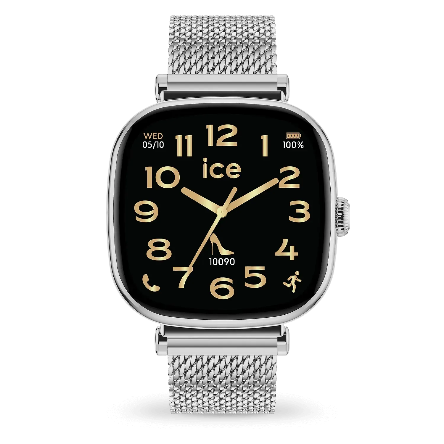 ICE smart 2.0 - Silver Milanese - Square 1.7 ICE smart 2.0 - Silver Milanese - Square 1.7