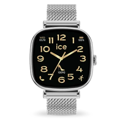ICE smart 2.0 - Silver Milanese - Square 1.7
