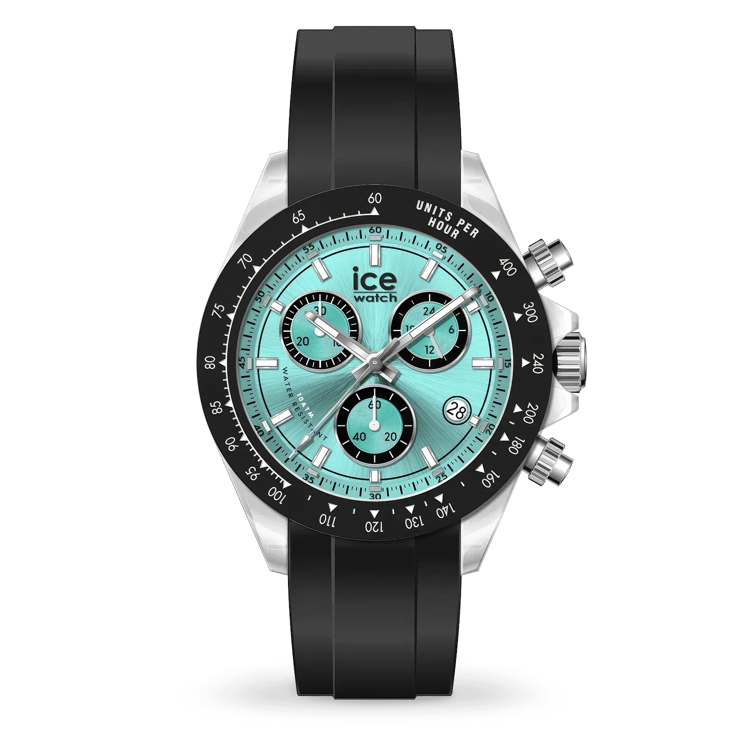 Bewatch - Clear Black Turquoise