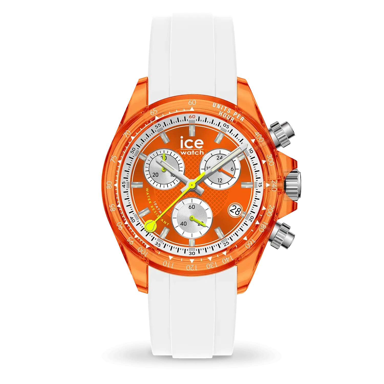 Bewatch - ICE tennis - White Orange