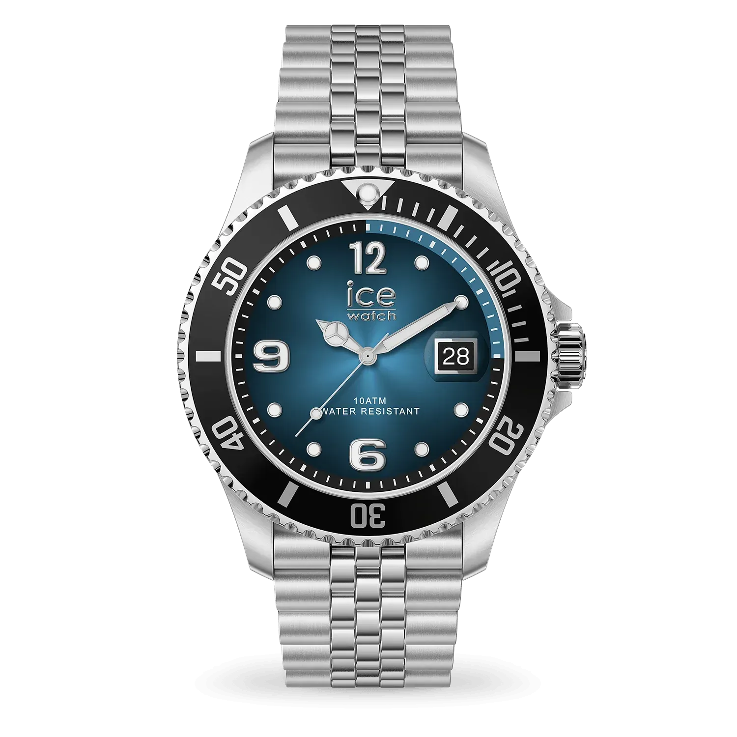 ICE steel - Ocean blue Silver