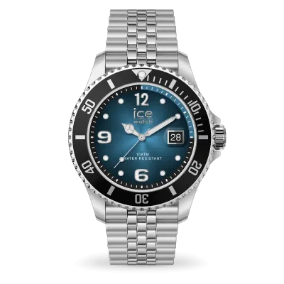 ICE steel - Ocean blue Silver