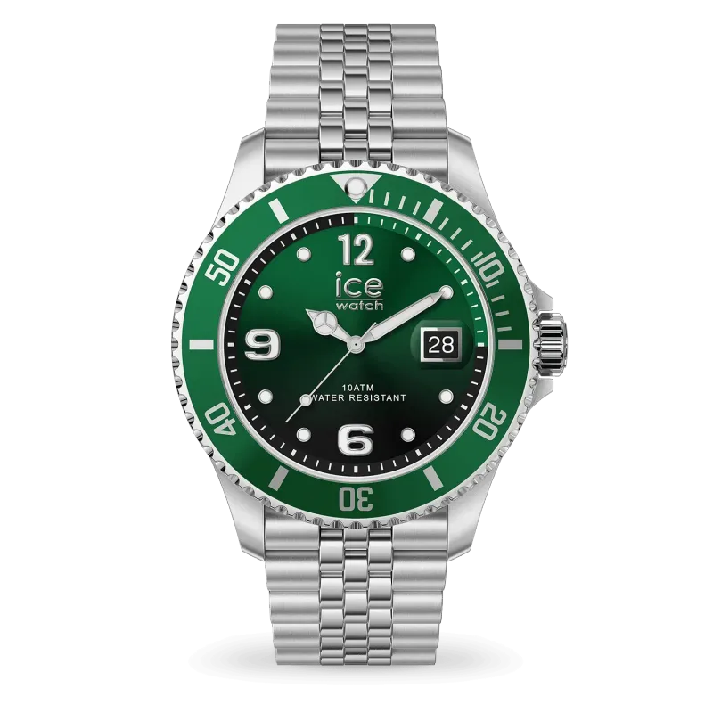 ICE steel - Green Silver
