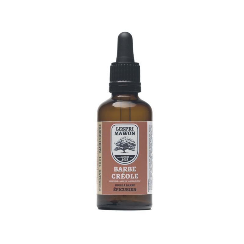 Huile à barbe - Épicurien - Barbe Créole - 50 ml