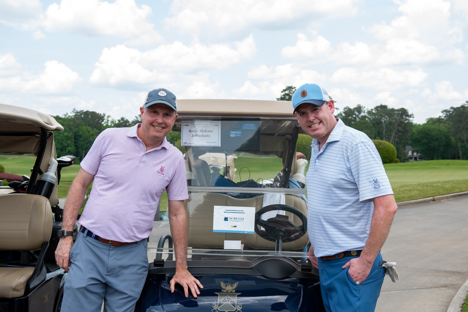 Golf Cart Windshield Sponsor