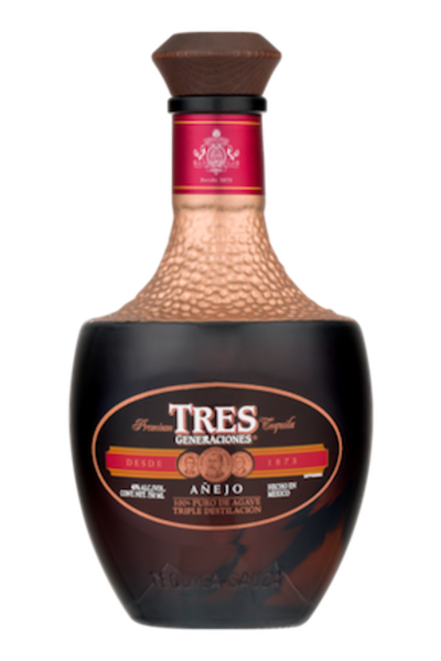 SAUZA TRES GENERACIONES ANEJO =CERTEFIED ORGNC 750ML
