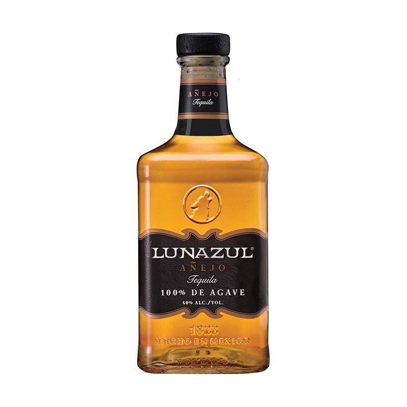 LUNAZUL ANEJO TEQ  750ML