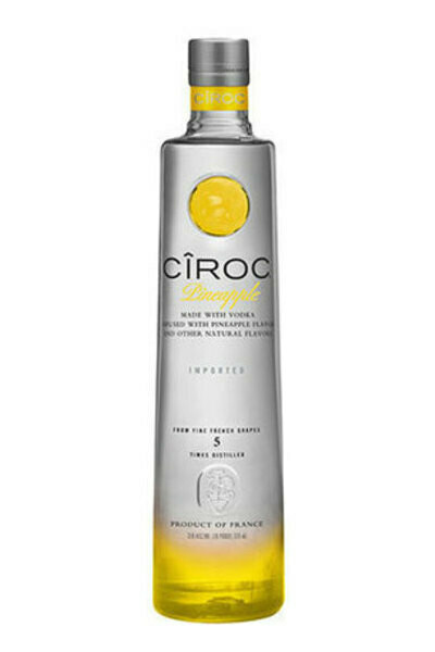 CIROC Pineapple Vodka 750ml Bottle