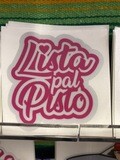 Lista Pal Pisto Sticker 