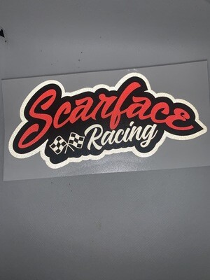 Scarface (racing) Sticker 