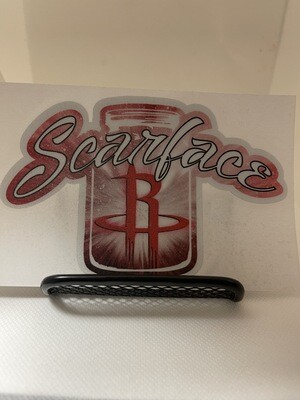 Scarface Rockets (sticker) jar