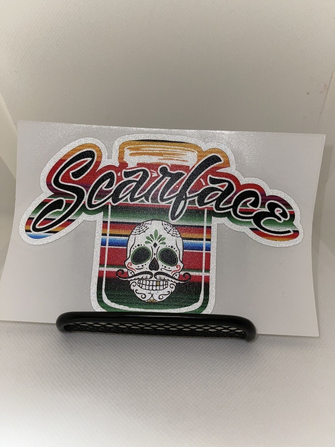 Scarface Zarape (sticker) jar