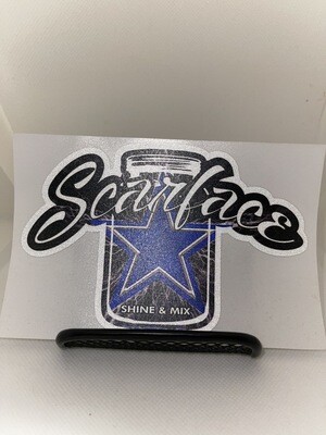 Sticker Scarface (BlueStar) jar