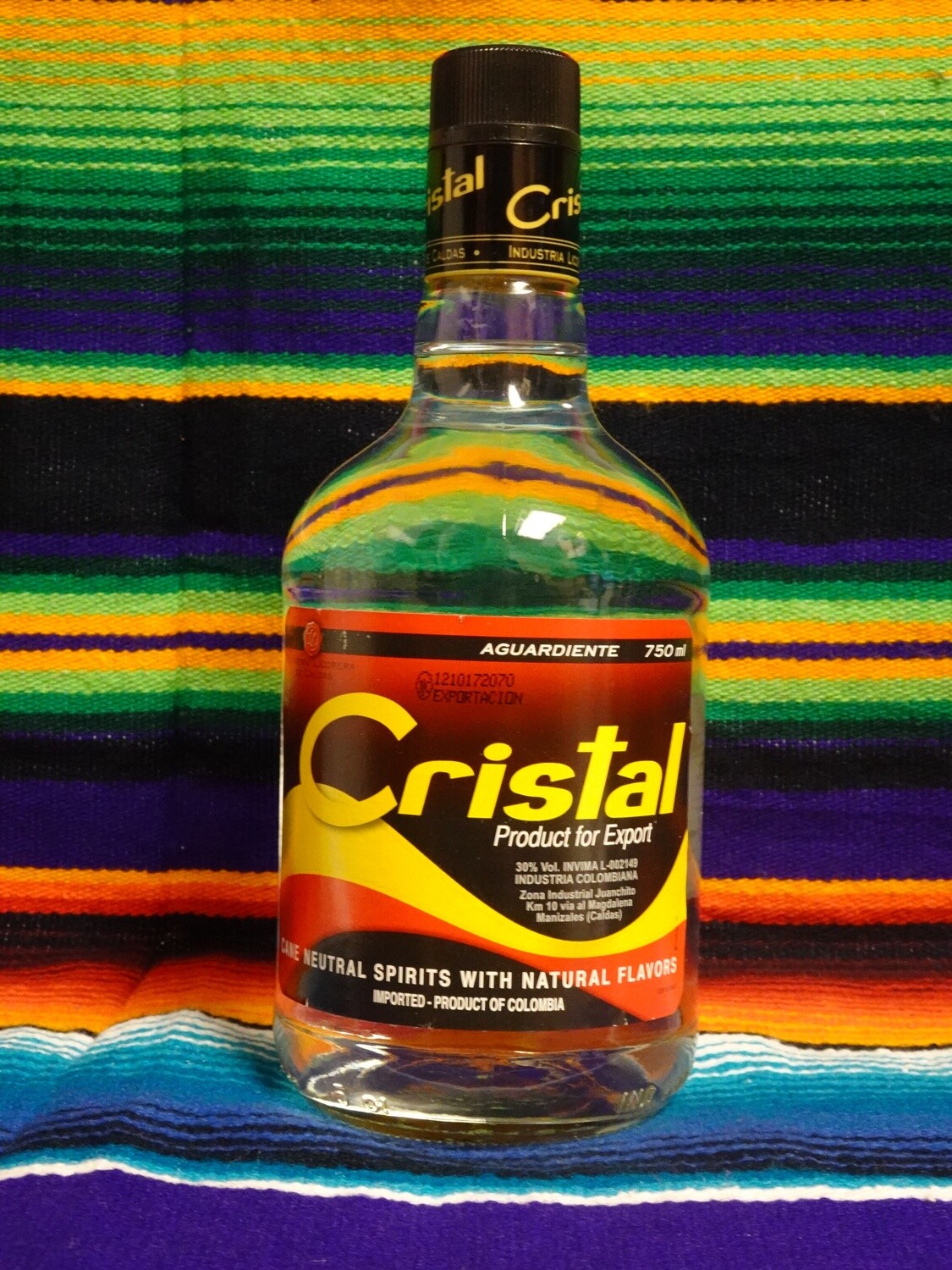 CRISTAL AGUARDIENTE 750ML