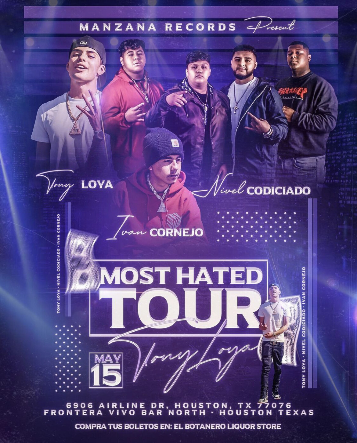 Ivan Cornejo Tour Poster UK Shop