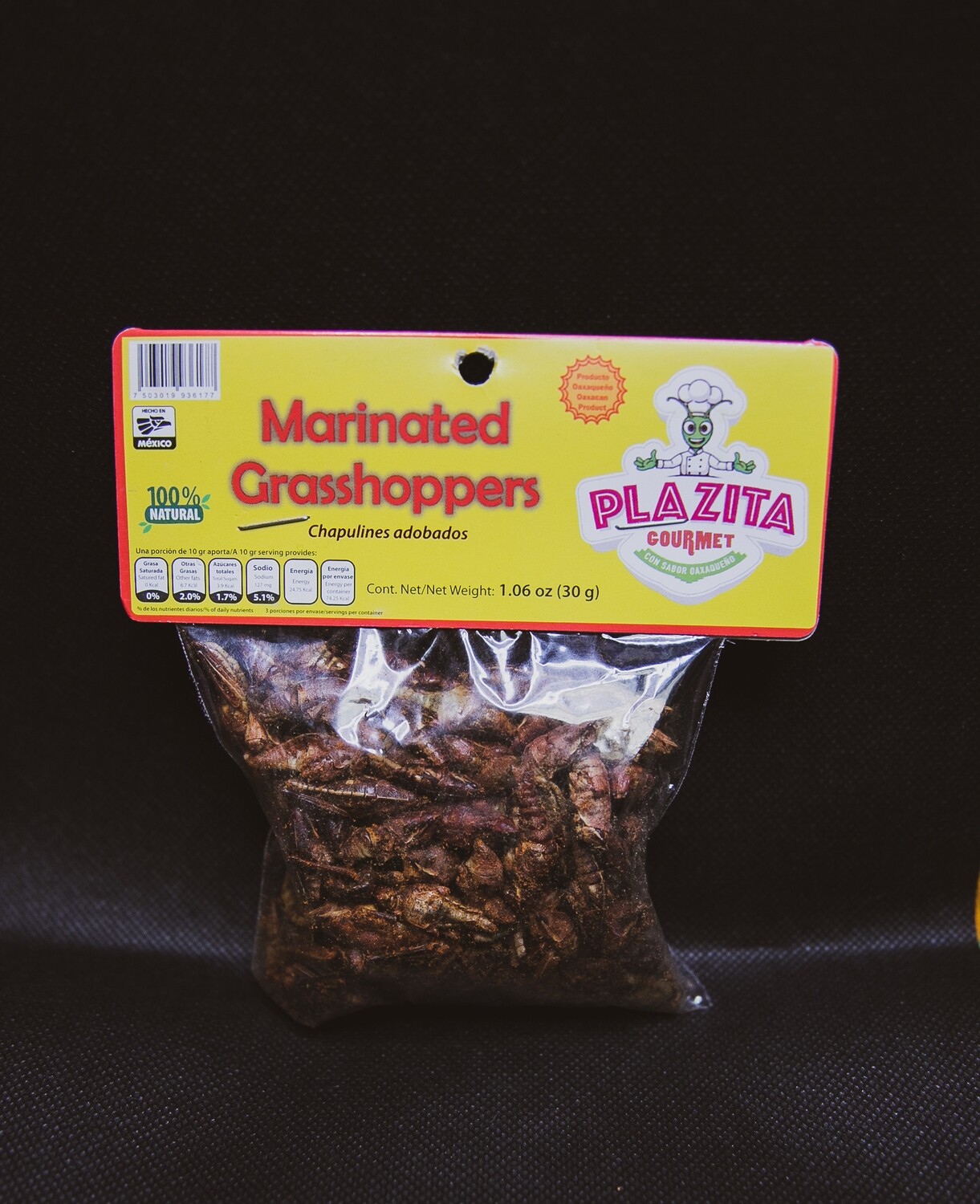 Chapulines Marinados