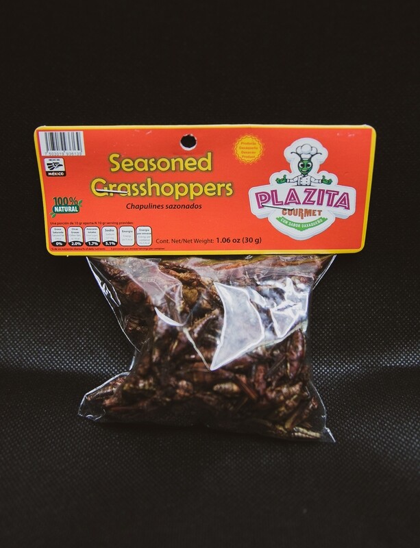 Chapulines Sazonados