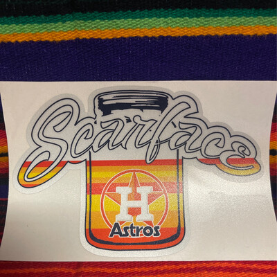 Scarface Astros (Stiker)