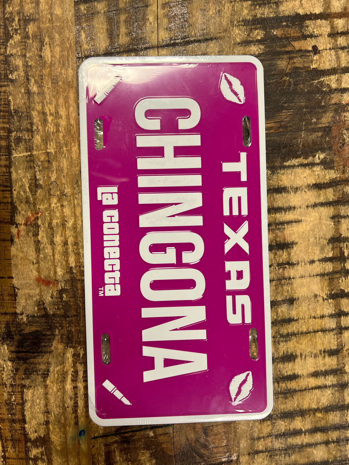LA CHINGONA  (plates/placas)