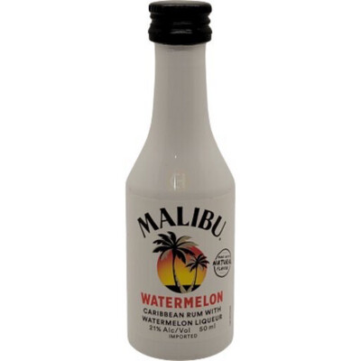 Malibu Rum With Watermelon 50ml