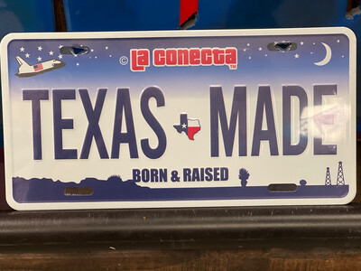 Texas Made (plates/placas)