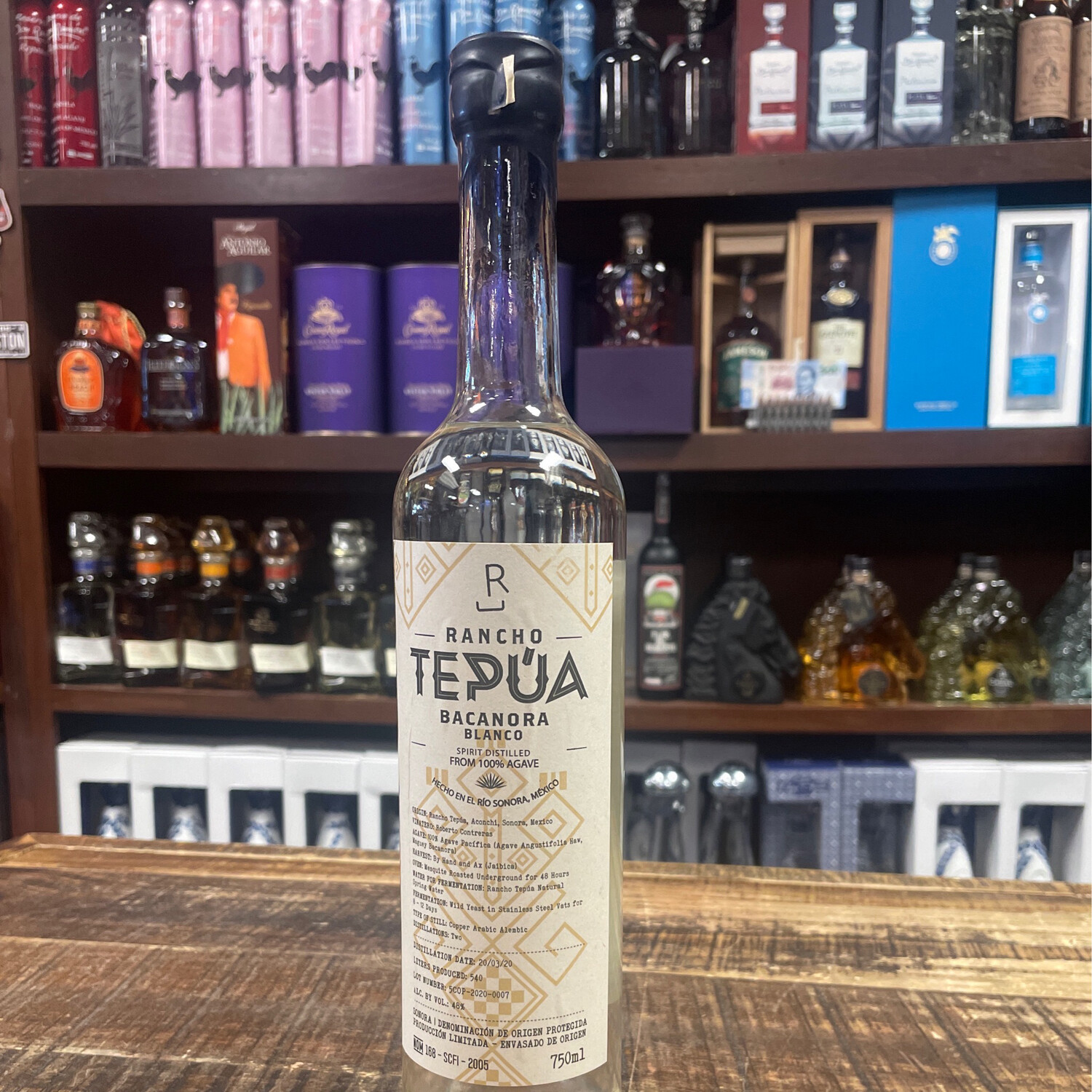Bacanora Rancho Tepua 750ml