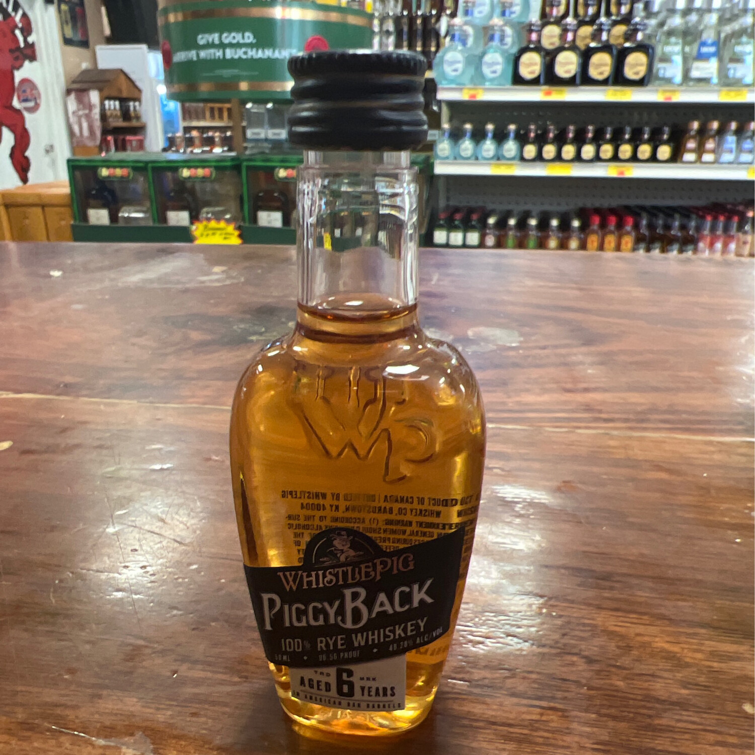 Piggyback 100% Rye Whiskey 50ml