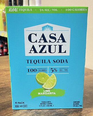 Casa Azul Lime Margarita 4pk