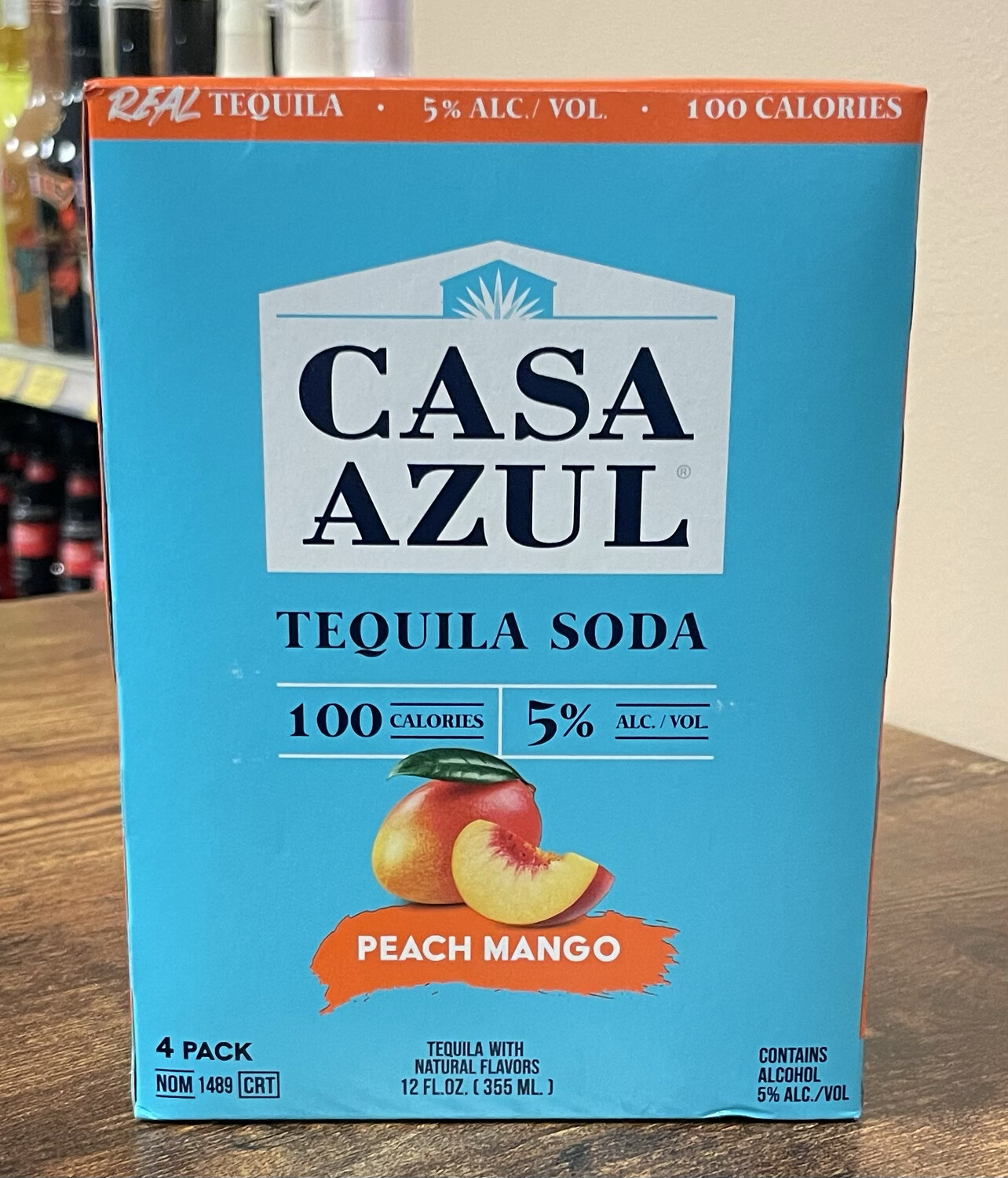 Casa Azul Peach Mango 4pk