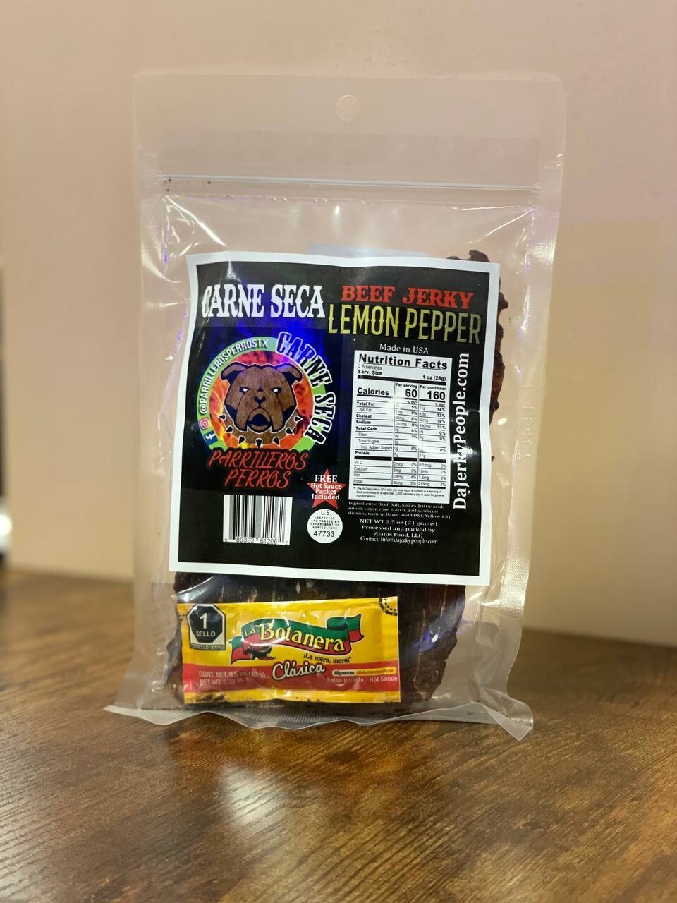 Parrilleros Perros, Flavors: Lemon Pepper