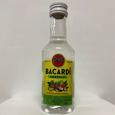 Bacardi Tropical Rum 50mL 