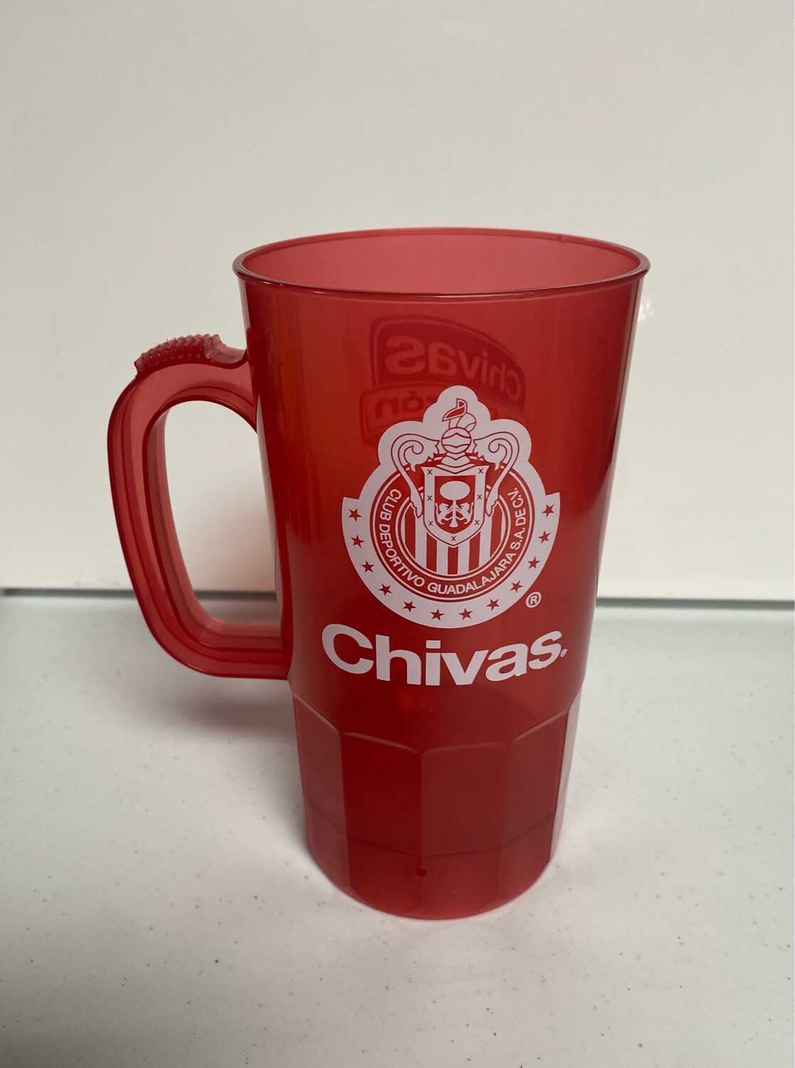 Tarro Cervecero Chivas Plástico 38oz.