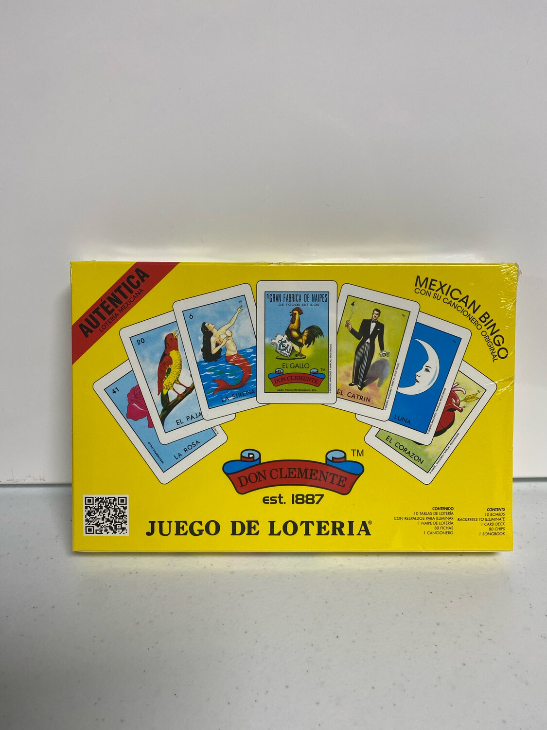Juego de Lotería Auténtica 