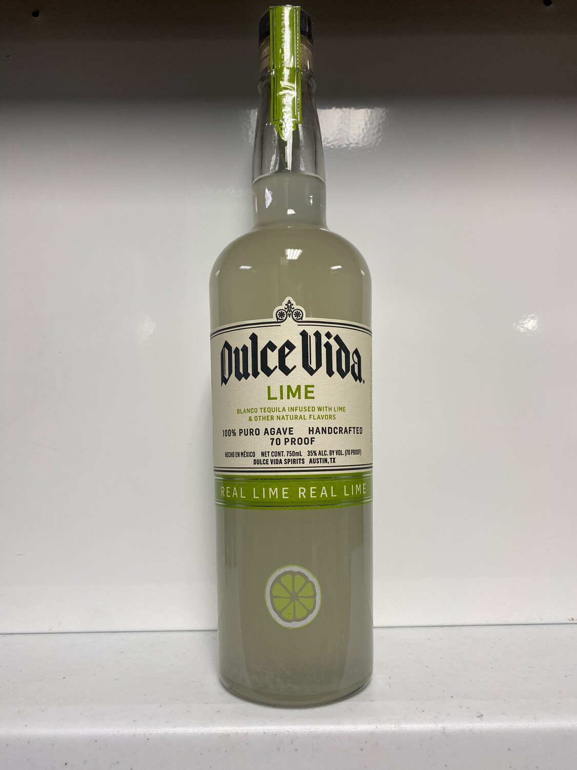 Dulce Vida Lime Infused Tequila 750mL