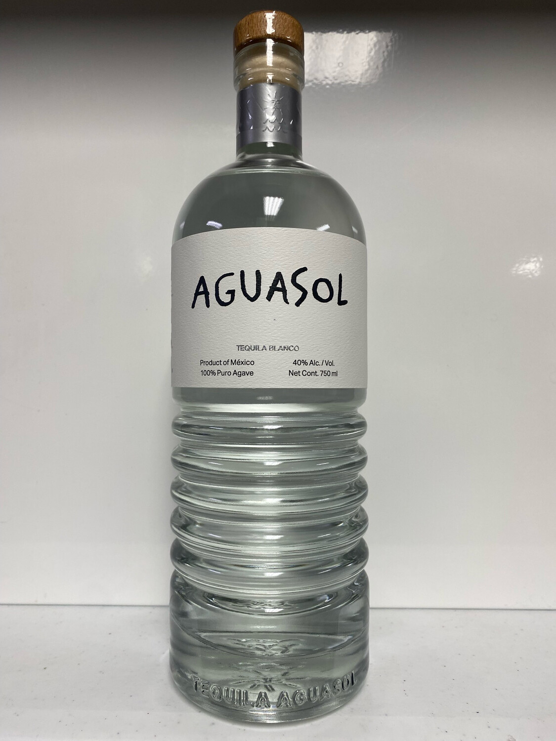 Aguasol Tequila Blanco 750mL 
