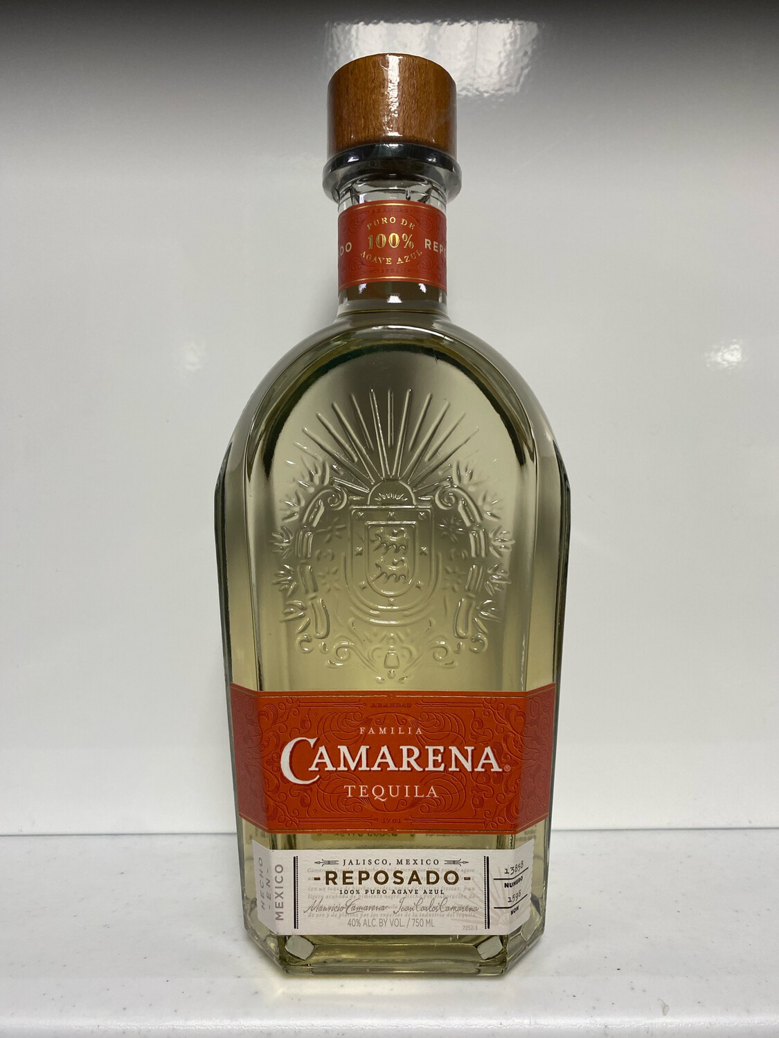 Camarena Tequila Reposado 750mL 