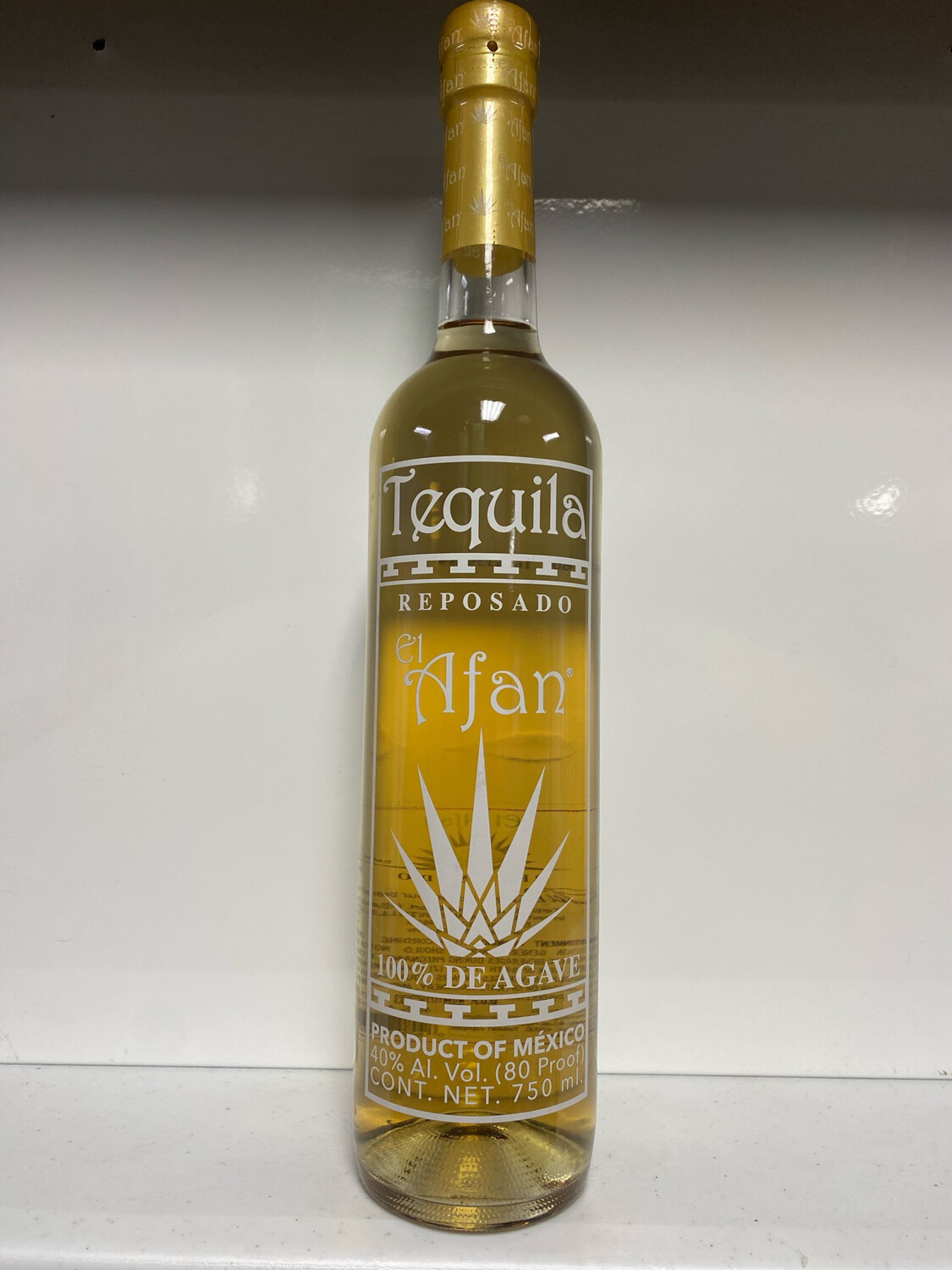 El Afán Tequila Reposado 750mL