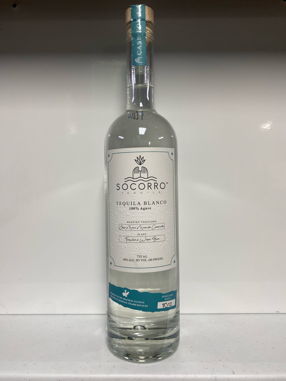 Socorro Tequila Blanco 750mL