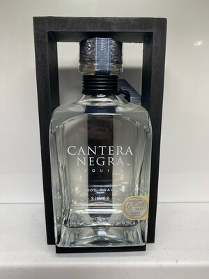 Cantera Negra Tequila Silver 750mL