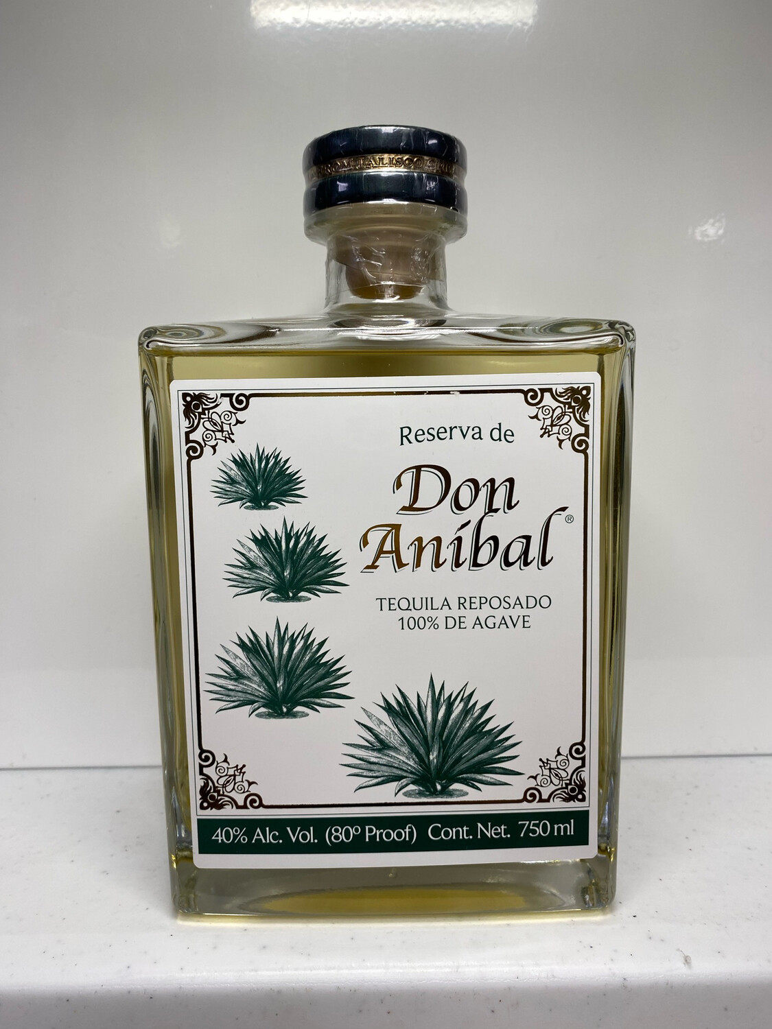 Don Anibal Tequila Reposado 750mL